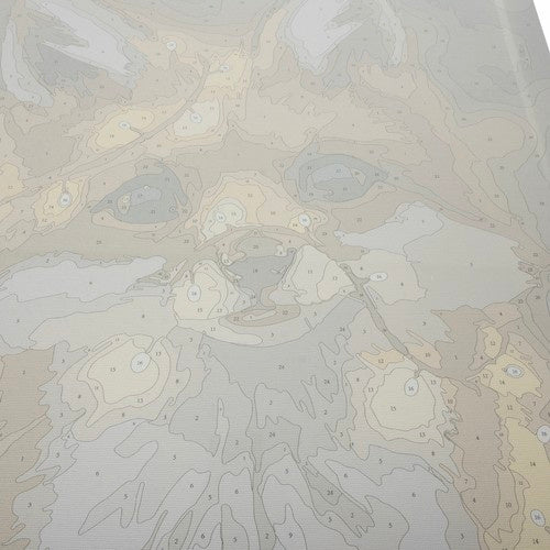Slikanje po Brojevima 40x50 cm Lisica, Platno na Drvenom Ramu