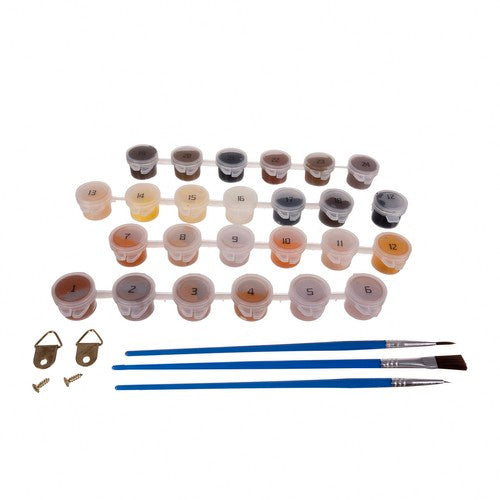 Slikanje po Brojevima 40x50 cm Lisica, Platno na Drvenom Ramu