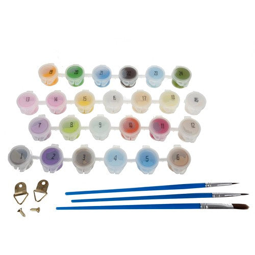 Slikanje po Brojevima 40x50 cm – Mačke, Platno na Drvenom Ramu