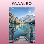 Slikanje po Brojevima 40x50 cm, Planinski Pejzaž, Višebojno, Platno na Drvenom Ramu