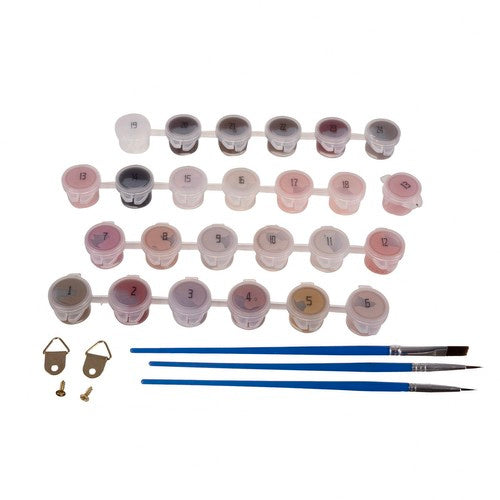 Slikanje po Brojevima Mačka 40x50 cm na Platnu s Okvirom