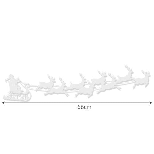 Božićne Naljepnice za Prozor 66 cm PVC