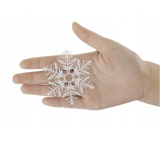 Božićne Naljepnice za Prozor PVC 7.5 cm