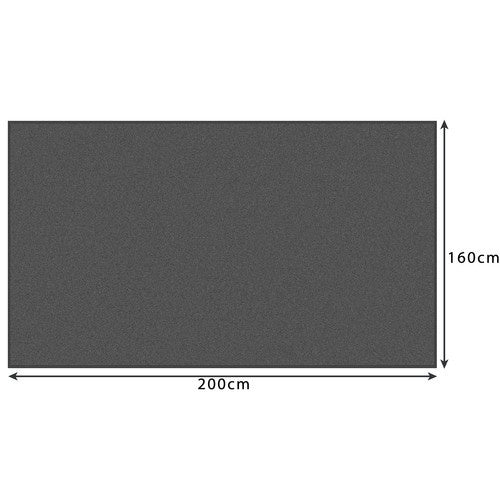 Mekani Topli Prekrivač 200x160 cm u Sivoj Boji