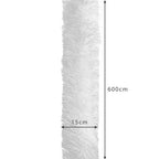 Božićna Girlanda Bijela 6 m x 15 cm