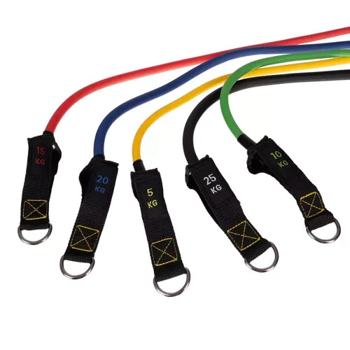 Set Elastičnih Traka za Vježbanje s Priborom, 11 Dijelova