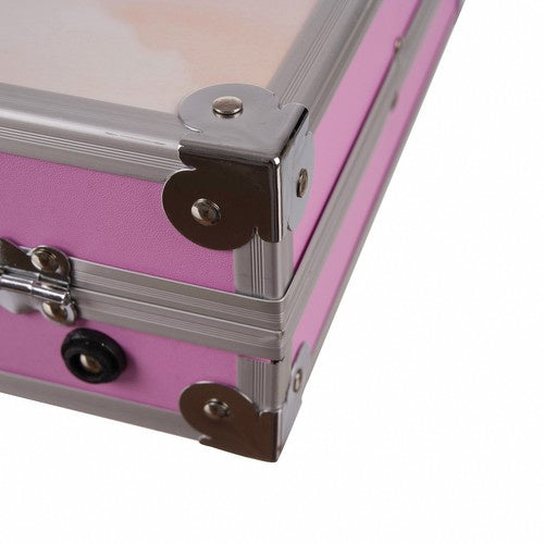 Slikarski Set u Koferu 144 Dijela, Roza, 34 x 23 x 8.5 cm