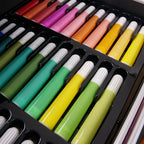 Slikarski Set u Koferu 144 Dijela, Roza, 34 x 23 x 8.5 cm