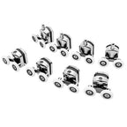 Set Kotačića za Tuš Kabinu 8 Komada, 23 mm, za Staklo 4-6 mm