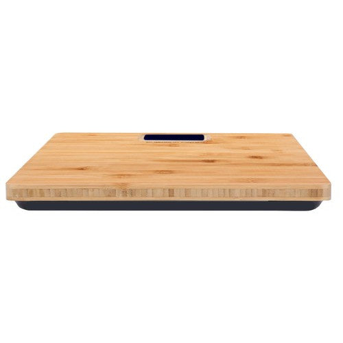 LCD Digitalna Vaga za Kupaonicu od Bambusa 28 x 28 cm do 180 kg
