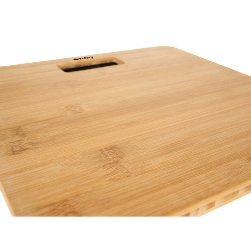 LCD Digitalna Vaga za Kupaonicu od Bambusa 28 x 28 cm do 180 kg