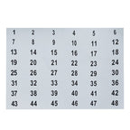 Sigurnosna Kutija za Ključeve s 48 Kuka i Identifikatora, Grafit, 25 x 20 x 8 cm