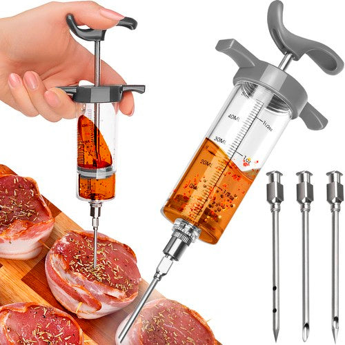 Injektor za Meso s 3 Igle 50 ml