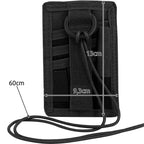 Futrola za Iskaznice i Kartice s Prozirnim Prozorom 13 x 9.3 cm Crna