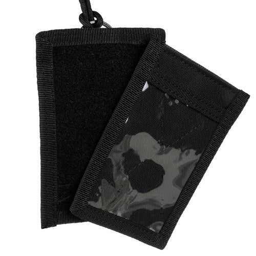 Futrola za Iskaznice i Kartice s Prozirnim Prozorom 13 x 9.3 cm Crna