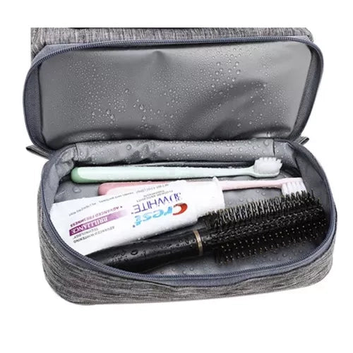 Viseća Putna Kozmetička Torbica 25 x 20 x 14.5 cm Siva