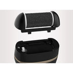 Električna Turpija za Stopala  Crna, Set s 6 Glava