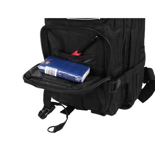 Mali Crni Planinarski Ruksak 26 l 44 x 24 x 20 cm