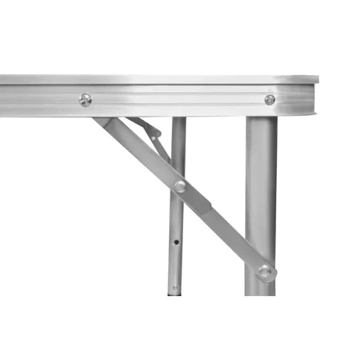 Kamp Set Stol s 4 Sklopive Stolice, Podesiva Visina, 120 x 70 cm