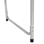 Kamp Set Stol s 4 Sklopive Stolice, Podesiva Visina, 120 x 70 cm