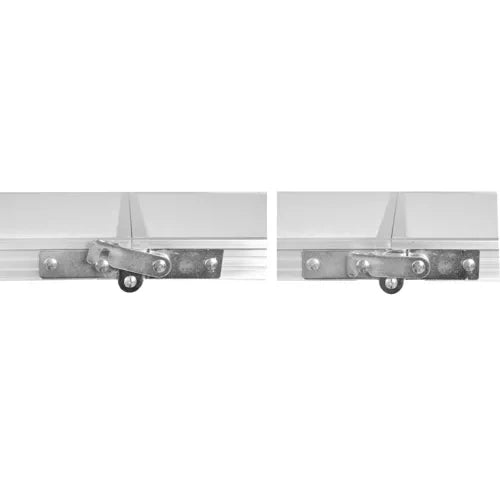 Kamp Set Stol s 4 Sklopive Stolice, Podesiva Visina, 120 x 70 cm