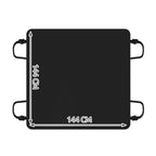 Vodootporna Zaštitna Navlaka za Auto Sjedalo za Pse 144x144 cm Crna