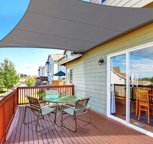 Kvadratno Sjenilo za Terasu 3.6x3.6 m Sivo