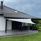 Trokutasta Sjenila Tenda 4x4x4 m Siva