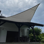 Trokutasta Sjenila Tenda 4x4x4 m Siva