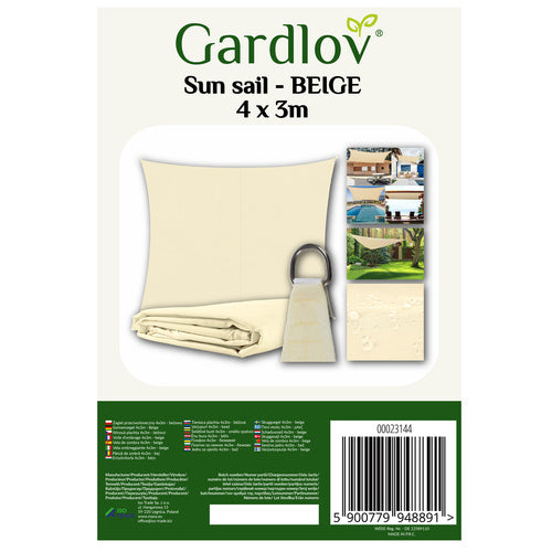 Sjenilo Za Terasu 4x3 m Bež