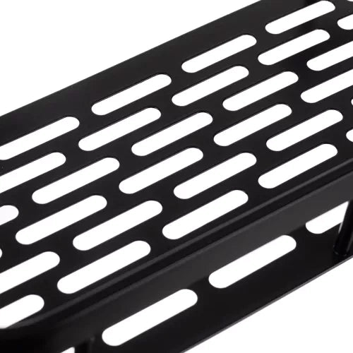 Aluminijska Polica za Kupaonicu 2 Komada Crna 30 x 13 x 4.7 cm