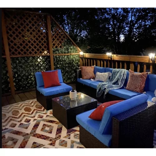 Umjetna Živica za Balkon 3 m Zelena 6 Panela 300 x 50 cm