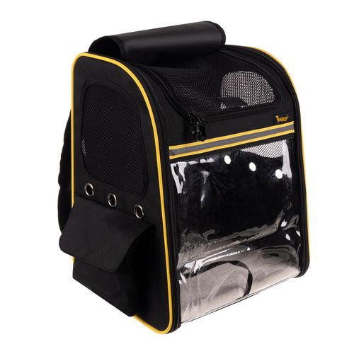 Ruksak za Prijenos Mačke ili Psa s Prozračnom Terasom 35 x 41.5 x 28 cm