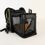 Ruksak za Prijenos Mačke ili Psa s Prozračnom Terasom 35 x 41.5 x 28 cm