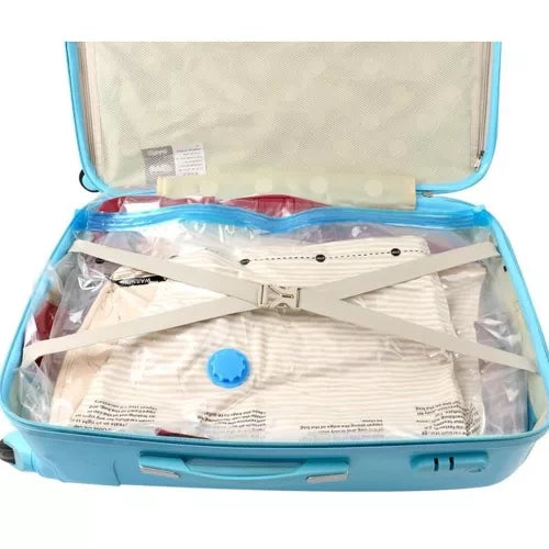 Set Vakuumskih Vrećica, 10 Komada, 4 Veličine, Prozirno/Plavo