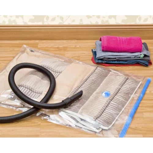 Set Vakuumskih Vrećica, 10 Komada, 4 Veličine, Prozirno/Plavo