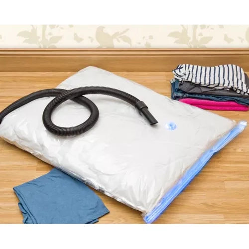 Set Vakuumskih Vrećica, 10 Komada, 4 Veličine, Prozirno/Plavo