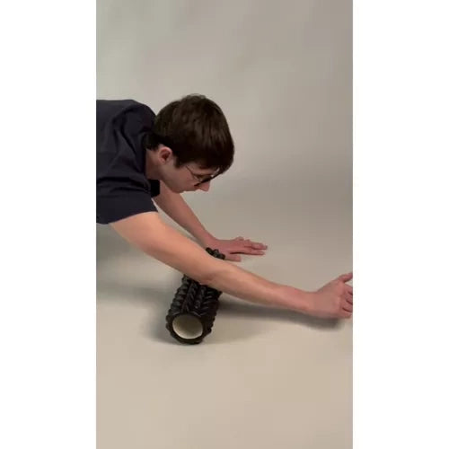 Masažni Yoga Roller 33 x 12 cm Crni