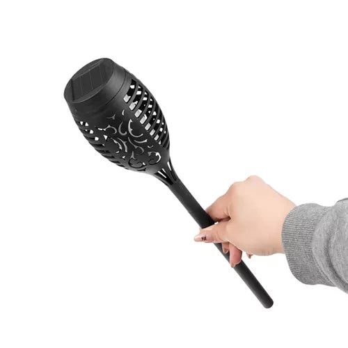 Set Solarnog Vrtne Baklje s Efektom Plamena, 4 Komada, 7 x 51 cm, Toplo Bijela