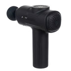 Masažna Pištolj s 8 Masažnih Glava, 6 Razina, Crna, 23 x 6 x 19 cm