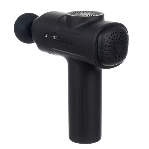 Masažna Pištolj s 8 Masažnih Glava, 6 Razina, Crna, 23 x 6 x 19 cm