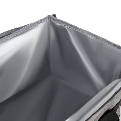 Termo Torba 20L Siva s Dva Umetka za Hlađenje 37 x 24 x 24.5 cm