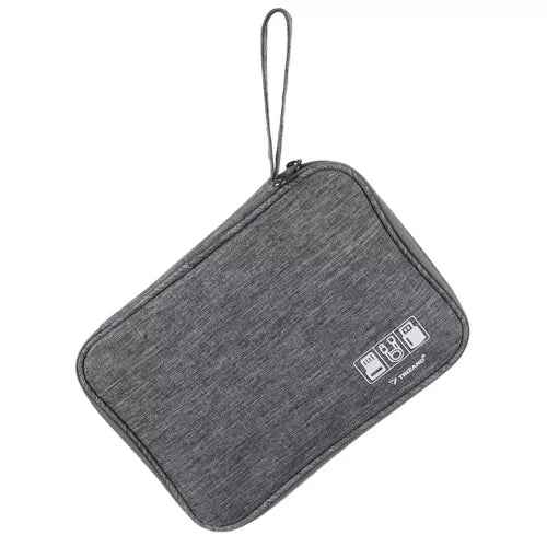 Vodootporni Organizator za Kablove i Punjače 24 x 17 x 2.5 cm Sivi