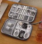 Vodootporni Organizator za Kablove i Punjače 24 x 17 x 2.5 cm Sivi