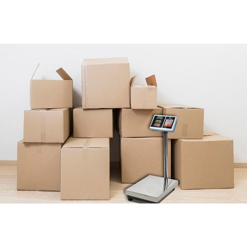 Elektronska Skladišna Vaga do 100 kg s LCD Ekranom i Baterijom, 65 x 30 x 40 cm