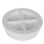 Set Protukliznih i Protuvibracijskih Podloga za Uređaje, 4 Kom, Bijele, TPR, 6.5 cm