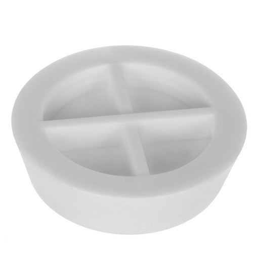 Set Protukliznih i Protuvibracijskih Podloga za Uređaje, 4 Kom, Bijele, TPR, 6.5 cm