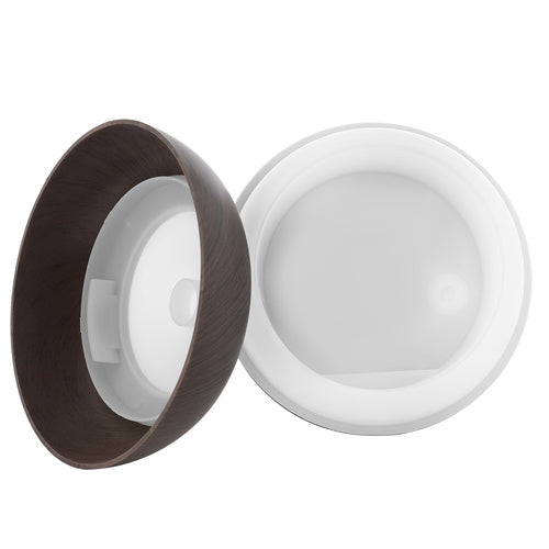 Aroma Difuzor i Ovlaživač Zraka 400ml s LED Svjetlom i Daljinskim, Smeđi