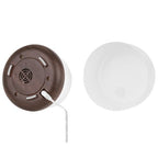 Aroma Difuzor i Ovlaživač Zraka s LED Svjetlom i Daljinskim, 300 ml, Bijelo-smeđi