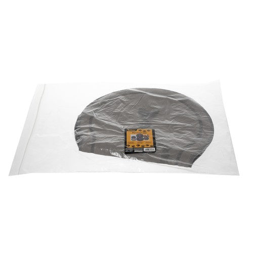 Protuklizna Vodootporna Podloga za Dvije Posude za Pse i Mačke 45 x 26 cm Siva